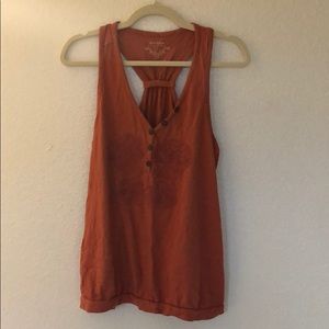 Racerback tank top